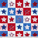 Red White & Blue Star Blocks 5