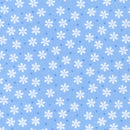 Flannel Blue & White Mini Floral