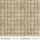 Tan w Cream Gray Plaid