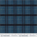 Blue w Black Cream Plaid