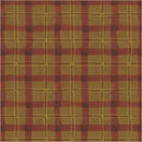 Gold & Red Plaid