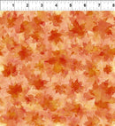 Orange Rust Maple Leaves