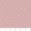 Pink w Cream Pin Dots
