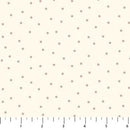 Cream w Taupe Pin Dots