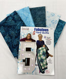 Teal Batik 5 Yard Kit w Book