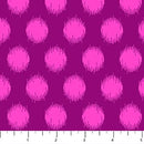 Pink Large Dot on Magenta