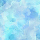 Teals of Watercolor Blender Aura Sky