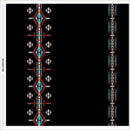 Spirit Trail Double Border Blk