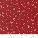 Mini Candy Canes on Red