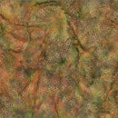 Batik Dot Rust Green Mustard