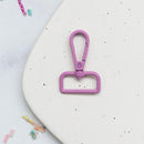 1" Swivel Snap Hook Plum