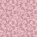 Flowing Rose Pink Leaves
