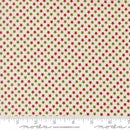 Red & Green on Cream Mini Star