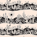 Tan/ Black Rows of Desert View