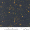 Navy w Gold Clouds & Stars