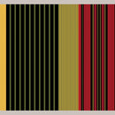 Awning Stripe Black Flame