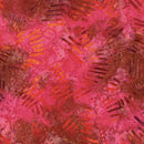 Batik Pink Orange & Tan Dashes