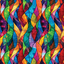 Wavy Stained Glass Multi
