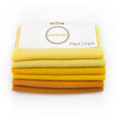 Solid Yellow Paint Chips Wool