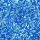 Bright Sky Blue Paisley Bows