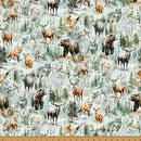Large Woodland Animals on Mint