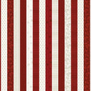 Red & Cream Patriotic Stripe