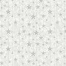 Taupe Star Strings on Cream