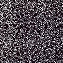 Batik Black w White Leaf Sprig