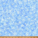 Blue w White Snowflakes