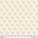 Light Tan w Brown Cross Stitch