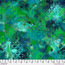 Blue & Green Paint Strokes