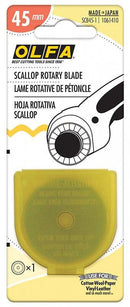 Olfa 45mm Scallop Blade