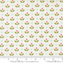 White w Red Green Flower Leaf