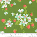 Green w Lg Flowers & Berries