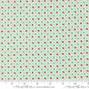 Mint Green w Diagonal Floral