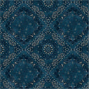 Blue & Tan Bandana Diagonal
