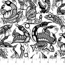 Black & White Pottery Designs
