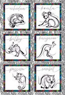Panel: Drawn Down Under 30"