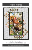 Flight Home Panel Pattern Pine Tree Country Quilts