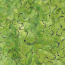 Green with Blue Stipple Dashes