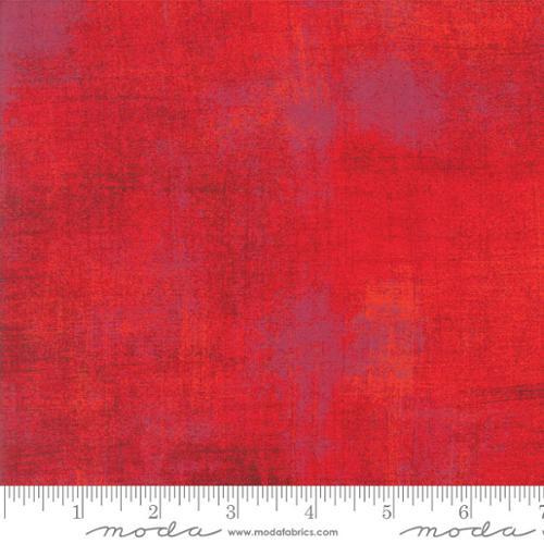 Grunge Red Rocacco with purple & gray
