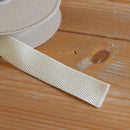 Herringbone Twill Webbing Cream 1.125" Wide