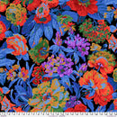 Kaffe Black w Large Red Blue Floral