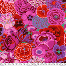 Kaffe Pink Orange Red Sunflower Van Gogh, Red