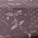 Navy Blue w Blue Dashes Shibori Print Indigo