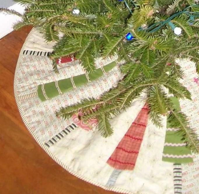 O Easy Christmas Tree Skirt Pattern