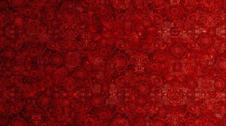 Ombre Red on Red Kaleidoscope around 3" in diameter, Tonal