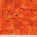 Orange w Paint Splotches & Spills