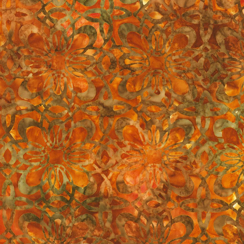 Orange w Rust Florettes