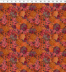 Packed Pumpkins in Orange Pink & Red